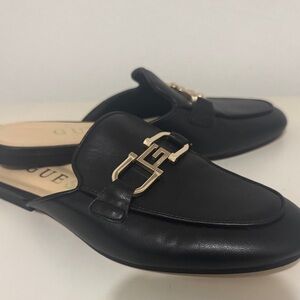 Black Leather Loafers